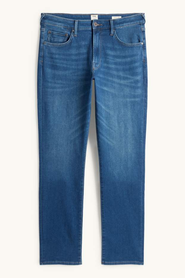 Pánské - Straight jeans - Flex jog denim - LYCRA® - džíny - modré