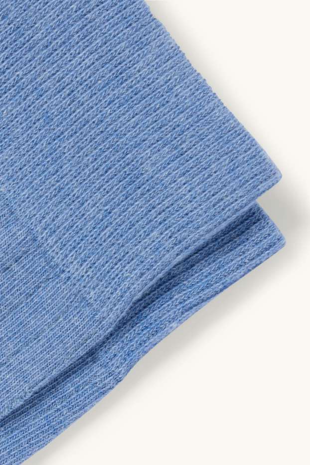 Bărbați - Multipack 3 perechi - șosete - albastru