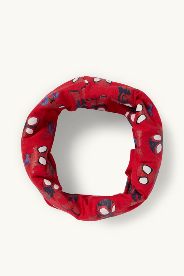 Kinder Jungen - Spidey und seine Super-Freunde - Loop Schal - rot