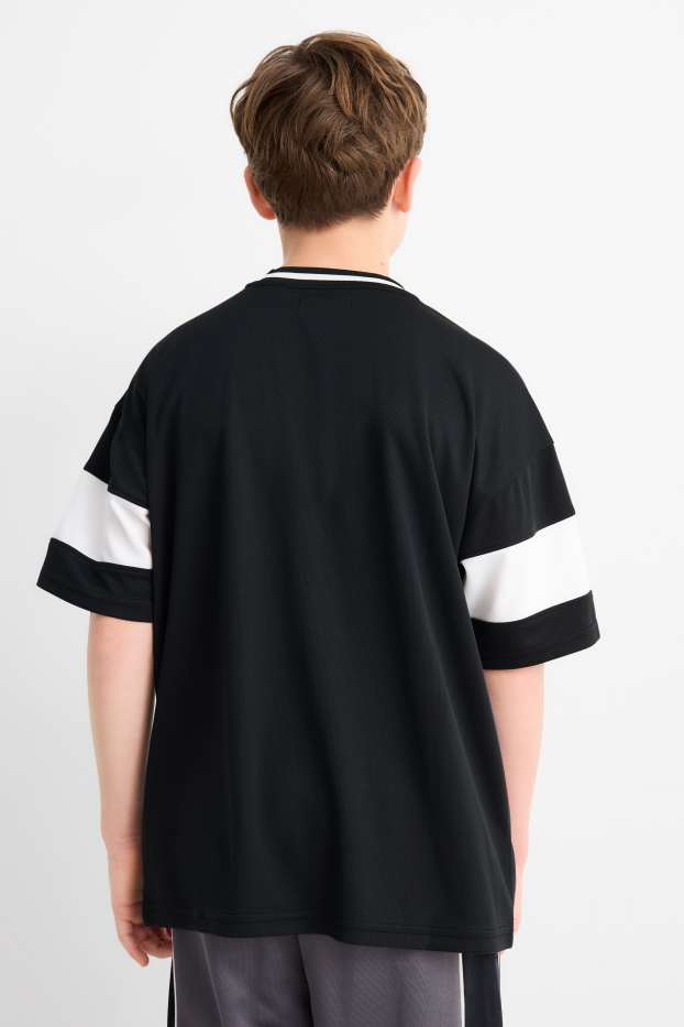 Copii - Băieți - San Diego - tricou funcțional cu mânecă scurtă - negru