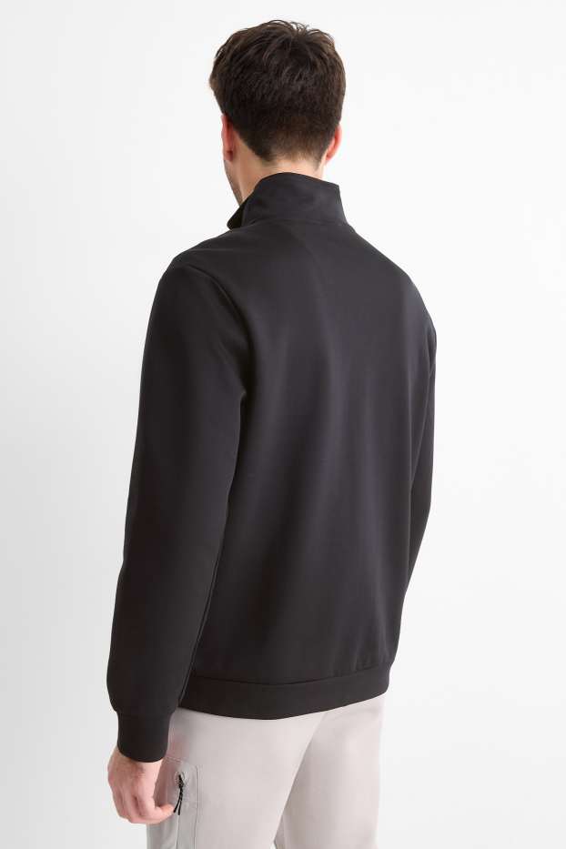 Herren - Sweatjacke - schwarz