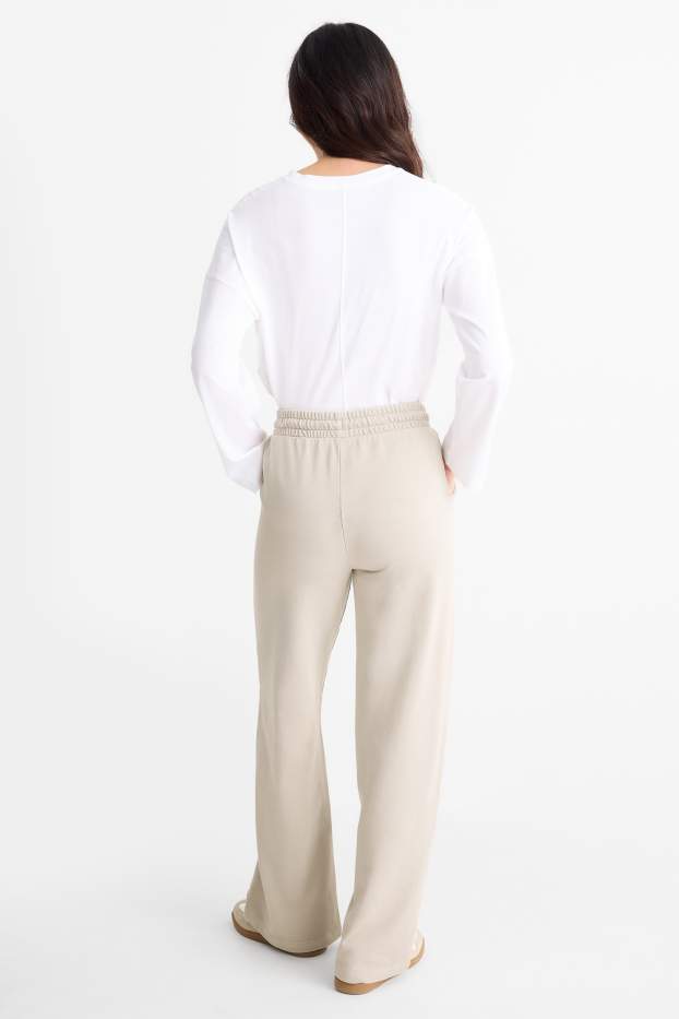Donna - Pantaloni sportivi - beige chiaro