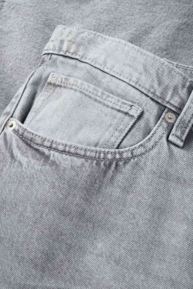 Hommes - Relaxed jean - jean gris clair