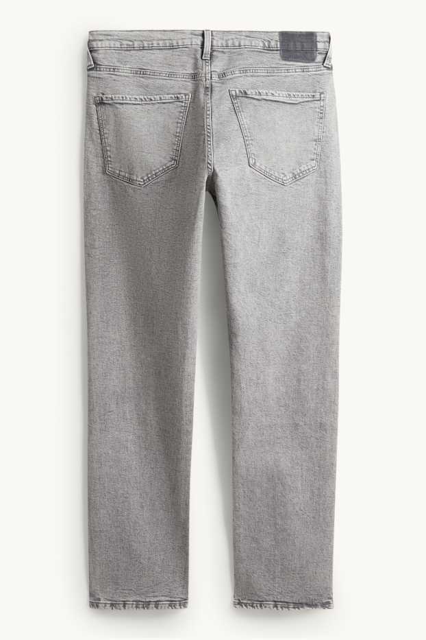 Hommes - Straight jean - jean gris clair
