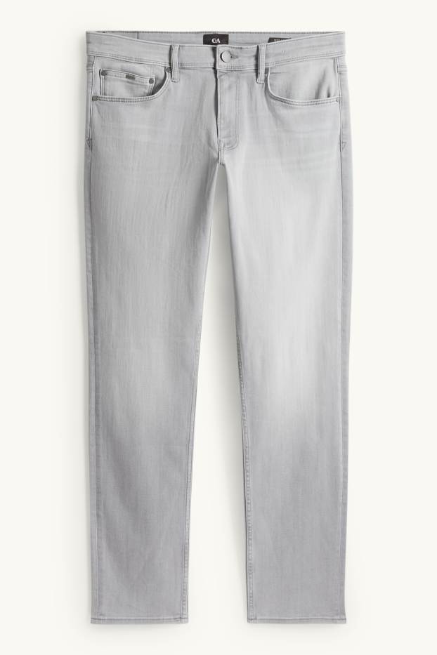 Heren - Slim jeans - jeanslichtgrijs