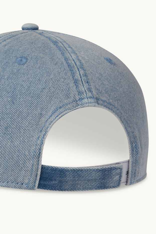 Enfants garçons - Casquette de baseball en jean - bleu