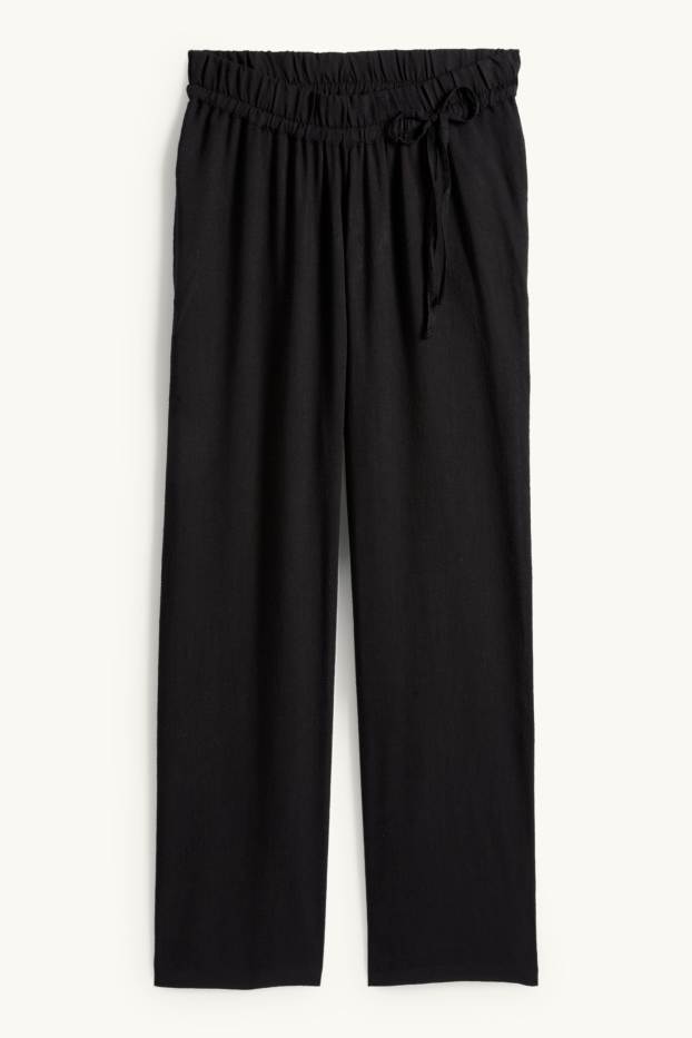 Women - Maternity trousers - black