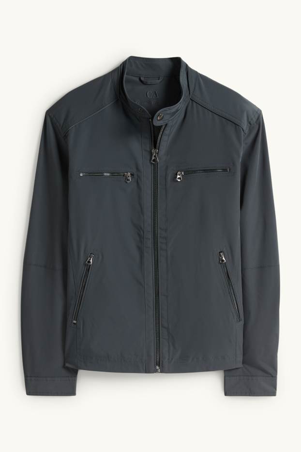 Heren - Jas - donkergrijs