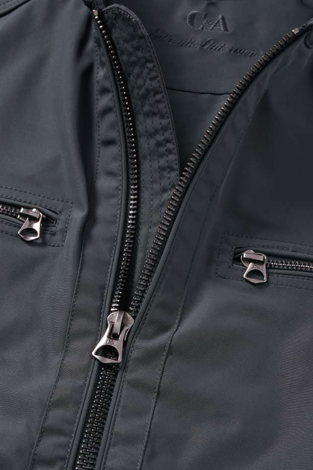 Heren - Jas - donkergrijs