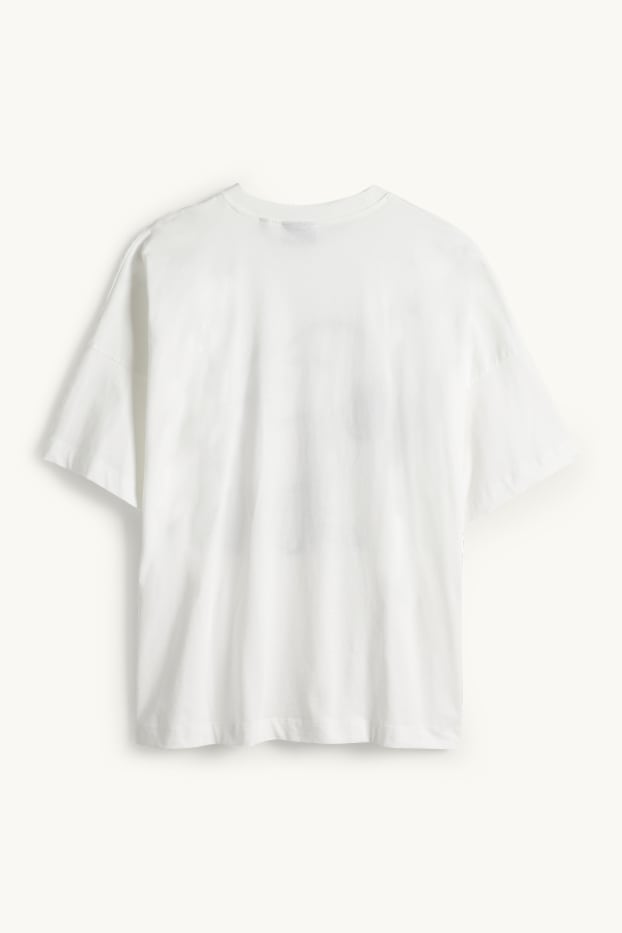 Damen - T-Shirt - Regular Fit - Peanuts - weiss