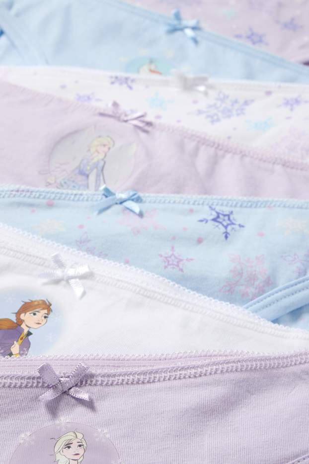 Kinder Mädchen - Multipack 7er - Die Eiskönigin - Slip - hellviolett