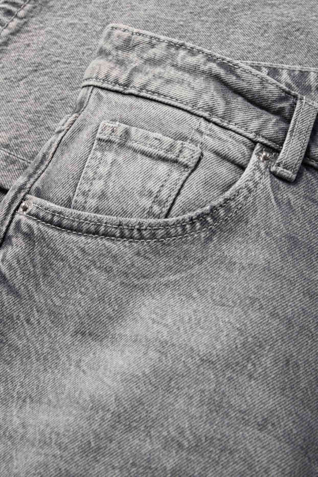 Donna - Baggy jeans - vita media - jeans grigio