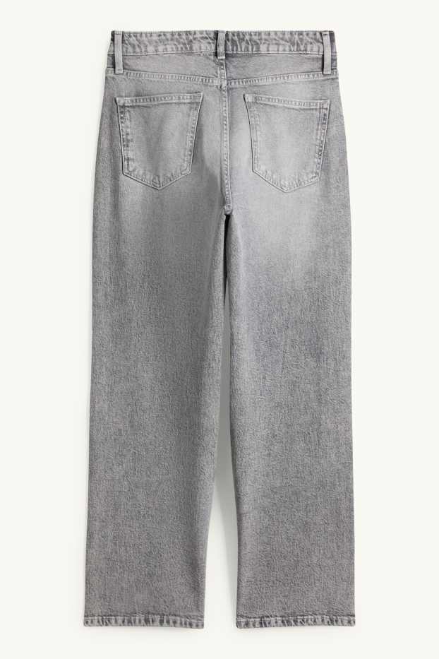 Donna - Baggy jeans - vita media - jeans grigio