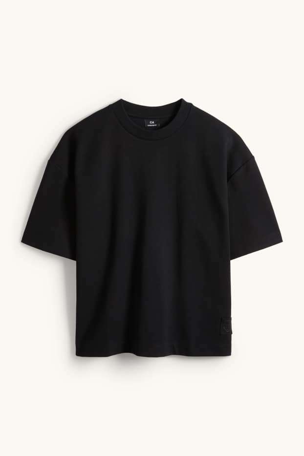 Herren - T-Shirt - Oversized - schwarz