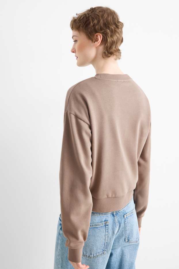 Damen - Sweatshirt - taupe