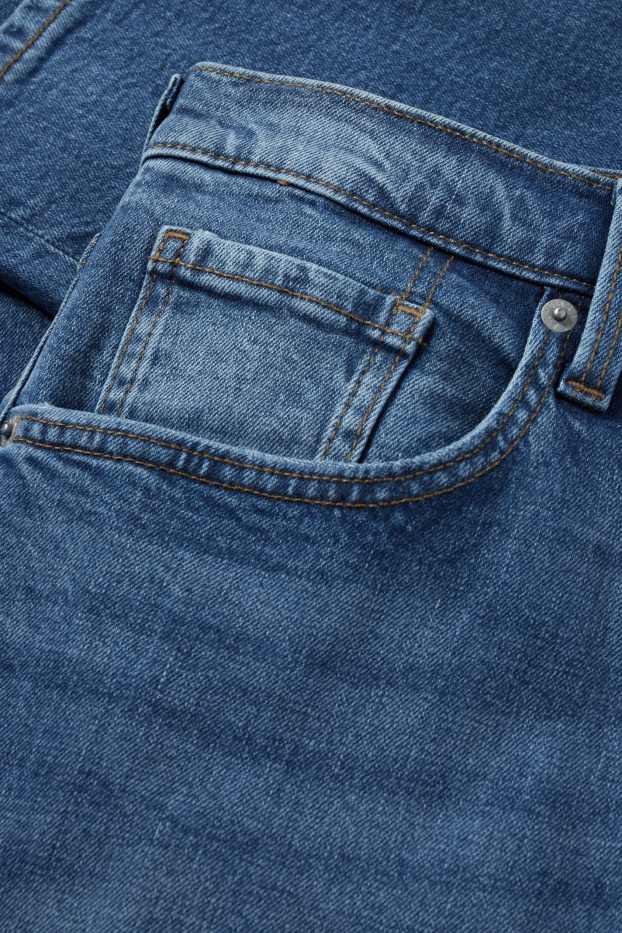 Hommes - Straight jean - jean bleu