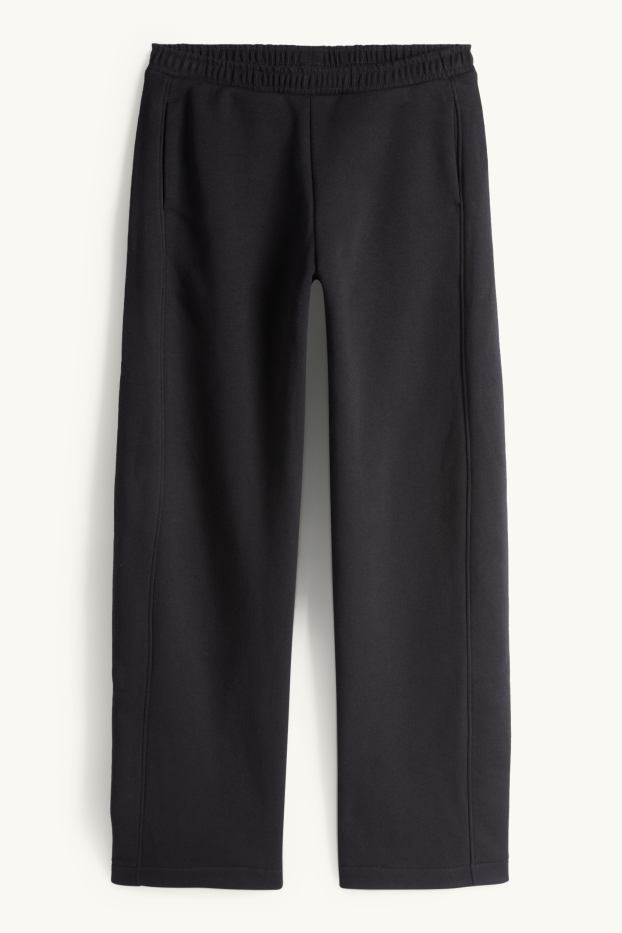 Dámské - Teplákové kalhoty - černá