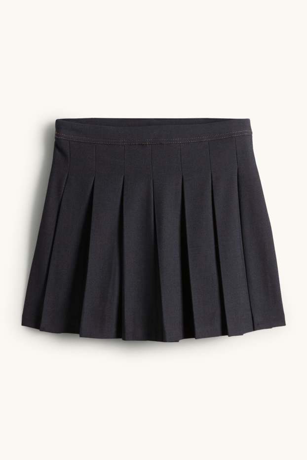 Donna - Gonna pantalone di jeans - blu scuro