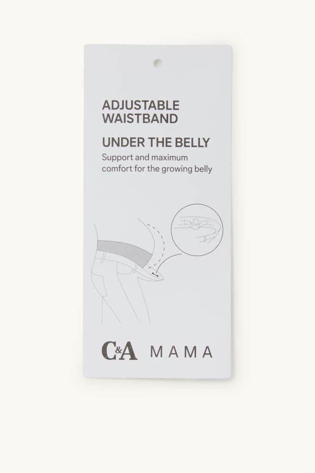 Femmes - Pantalon de grossesse - coupe relax - vert clair