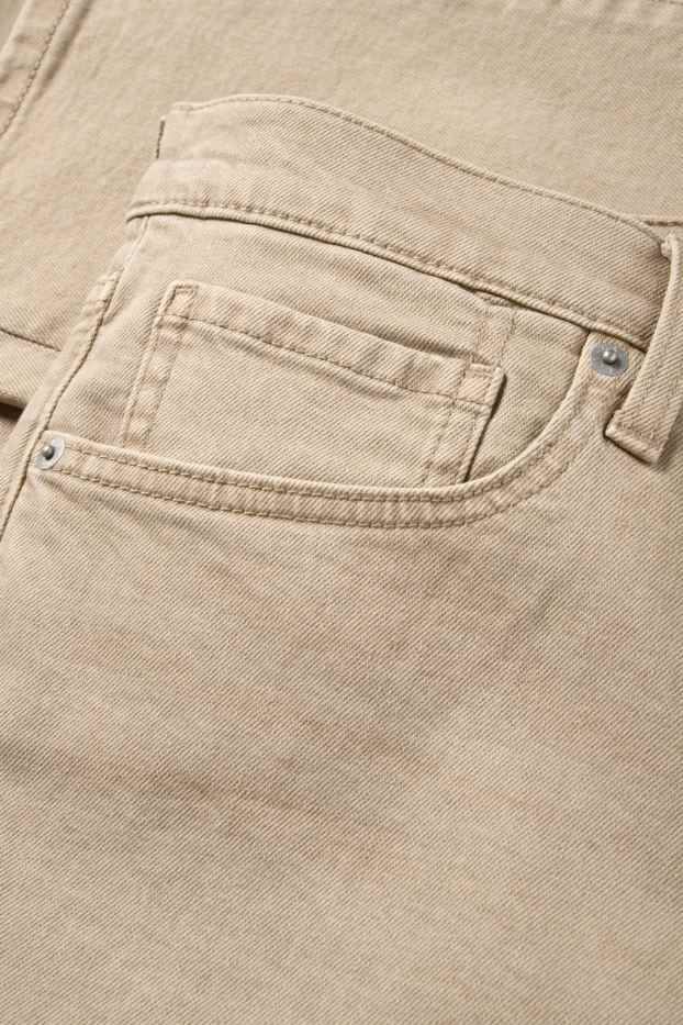 Hommes - Regular jean - beige clair