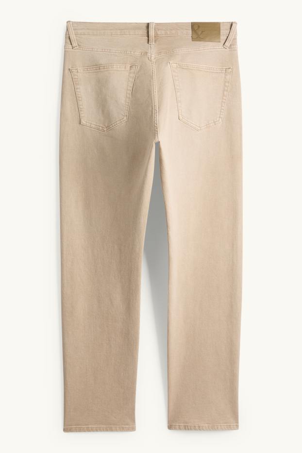 Hommes - Regular jean - beige clair