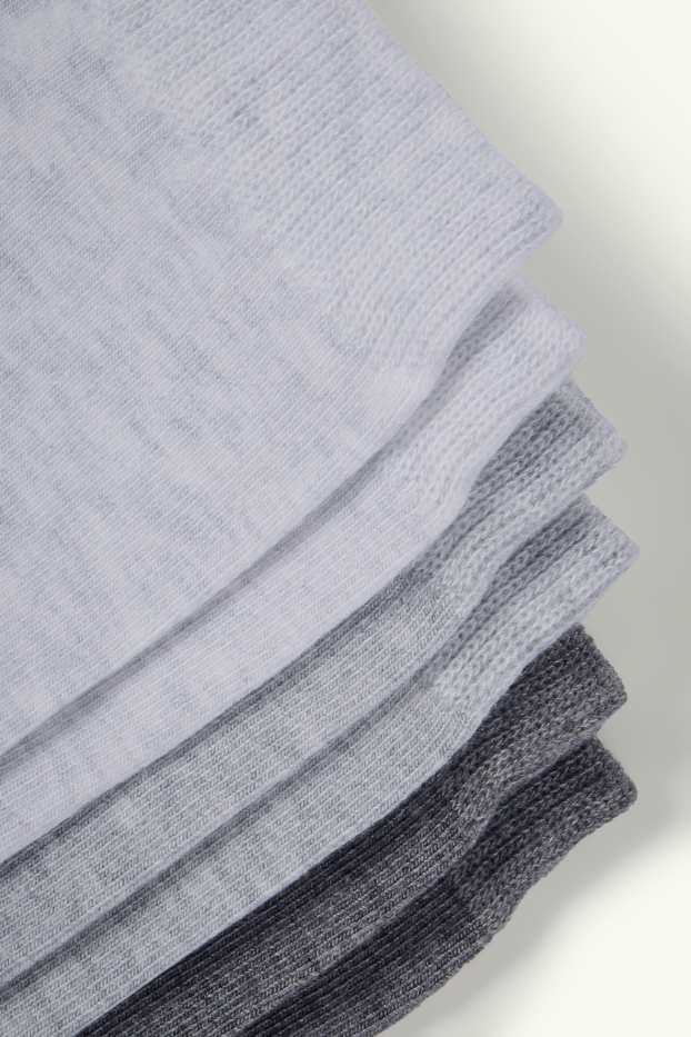 Femei - Multipack 3 perechi - șosete - gri deschis melanj