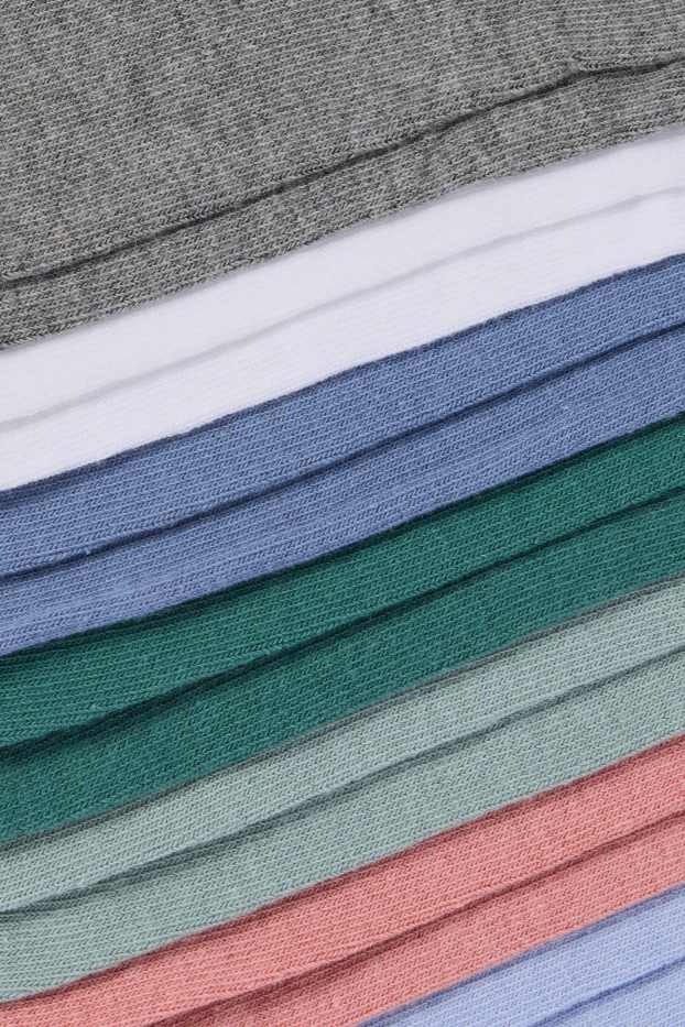 Bărbați - Multipack 7 perechi - șosete scurte - multicolor