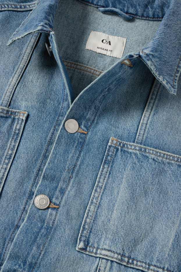 Uomo - Giacca di jeans - jeans blu