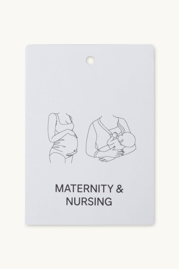 Women - Nursing blouse - black