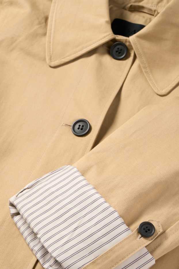 Damen - Mantel - beige