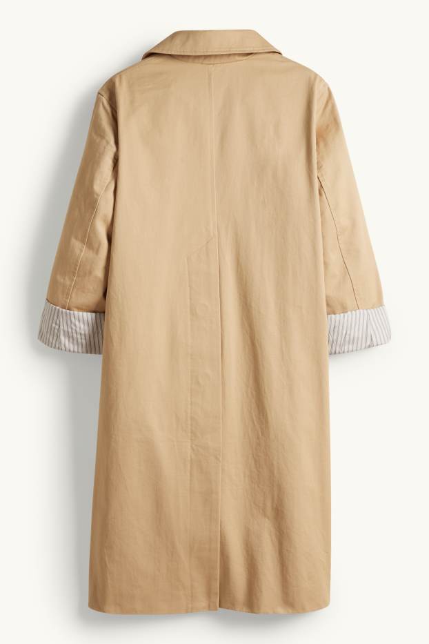 Damen - Mantel - beige