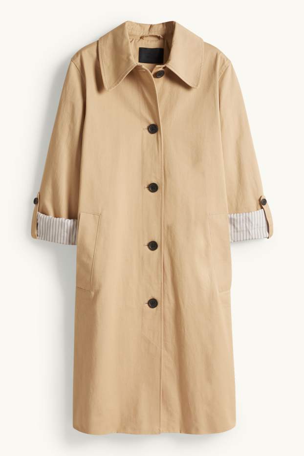 Damen - Mantel - beige