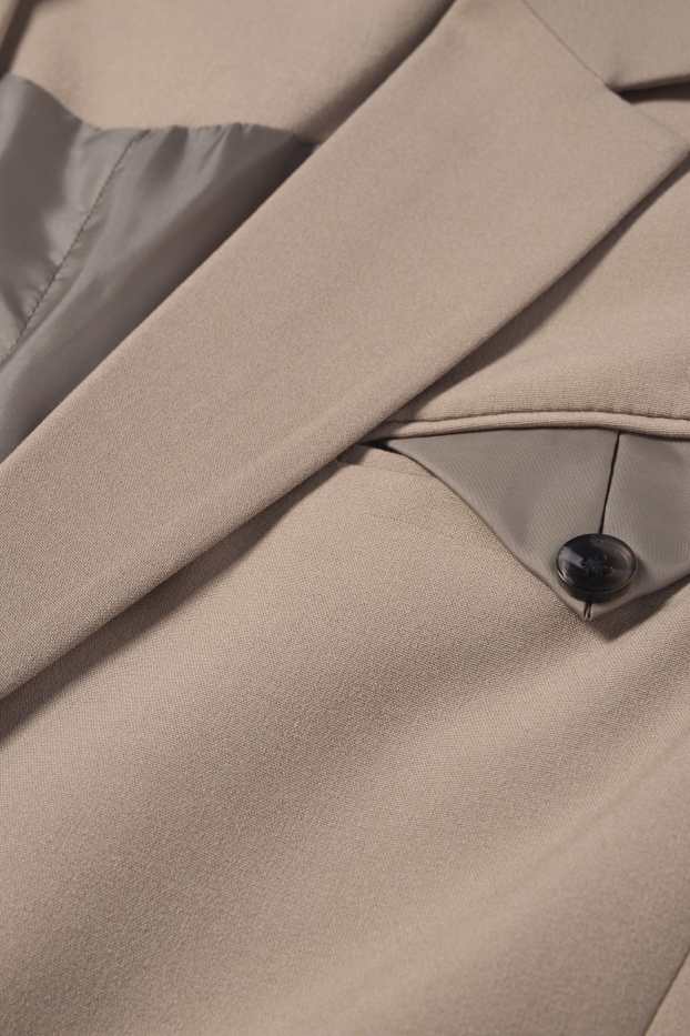 Femmes - Blazer - relaxed fit - beige