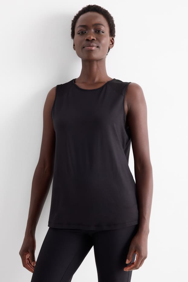 Women - Technical top - 4 Way Stretch - black