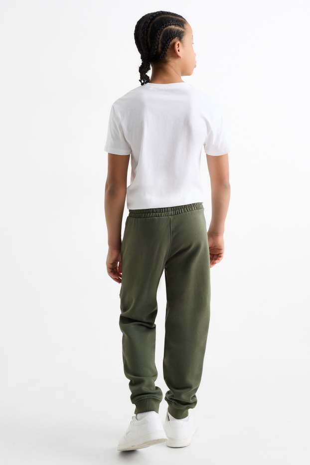 Kinderen: jongens - Joggingbroek - groen