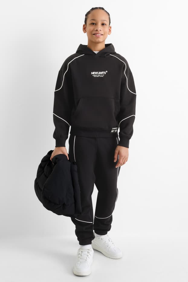 Enfants garçons - Bas de jogging - noir