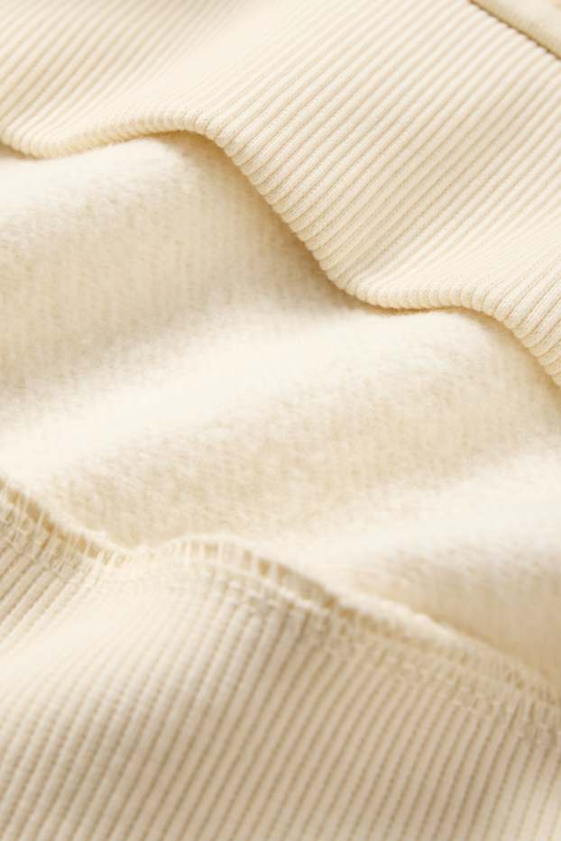 Damen - Sweatshirt - hellbeige