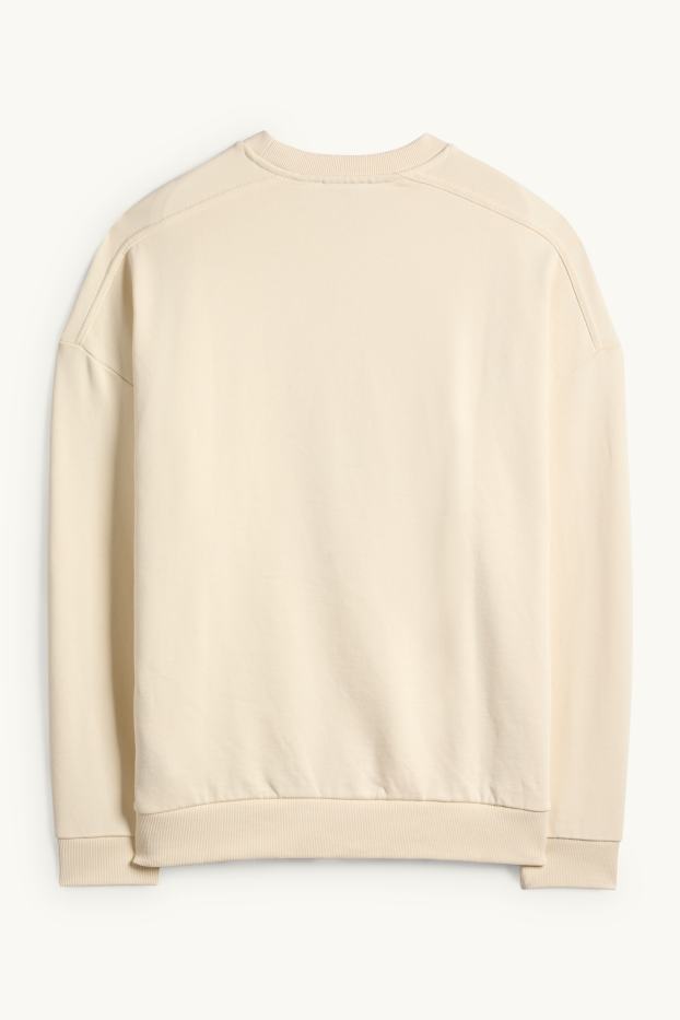 Damen - Sweatshirt - hellbeige