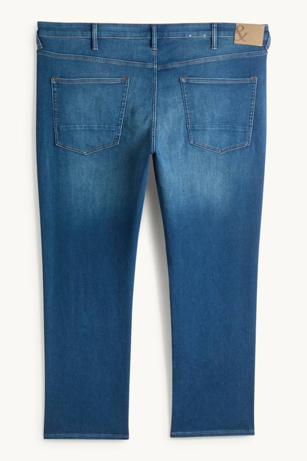 Bărbați - Straight jeans - Flex jog denim - LYCRA® - denim-albastru