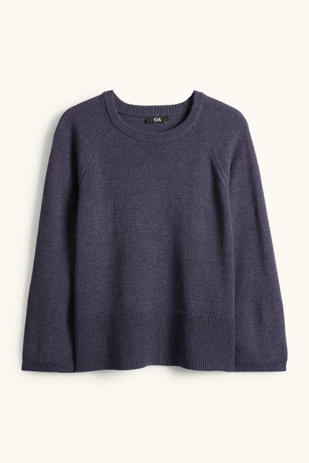 Dámské - Svetr - tmavomodrá