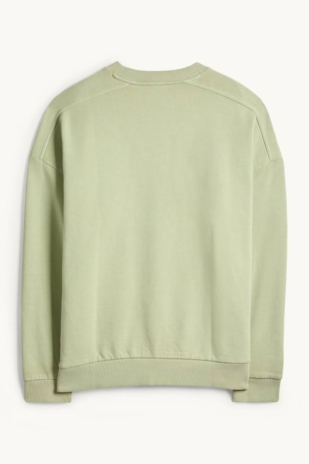 Damen - Sweatshirt - hellgrün