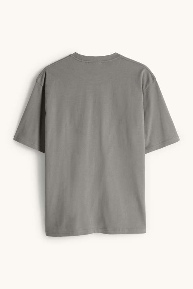 Hommes - T-shirt - relaxed fit - vert