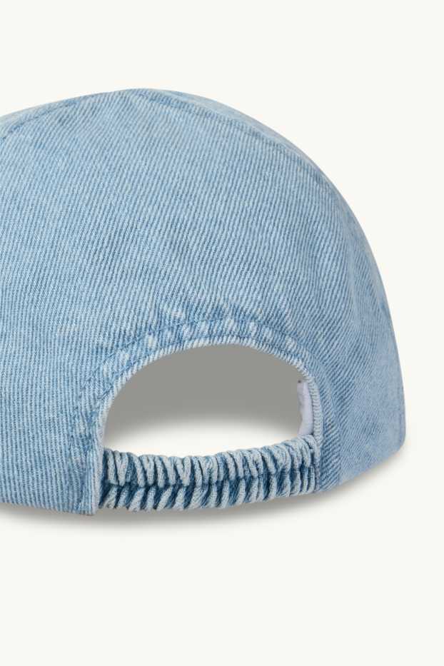 Baby Buben - Brooklyn - Baby-Jeans-Cap - helljeansblau