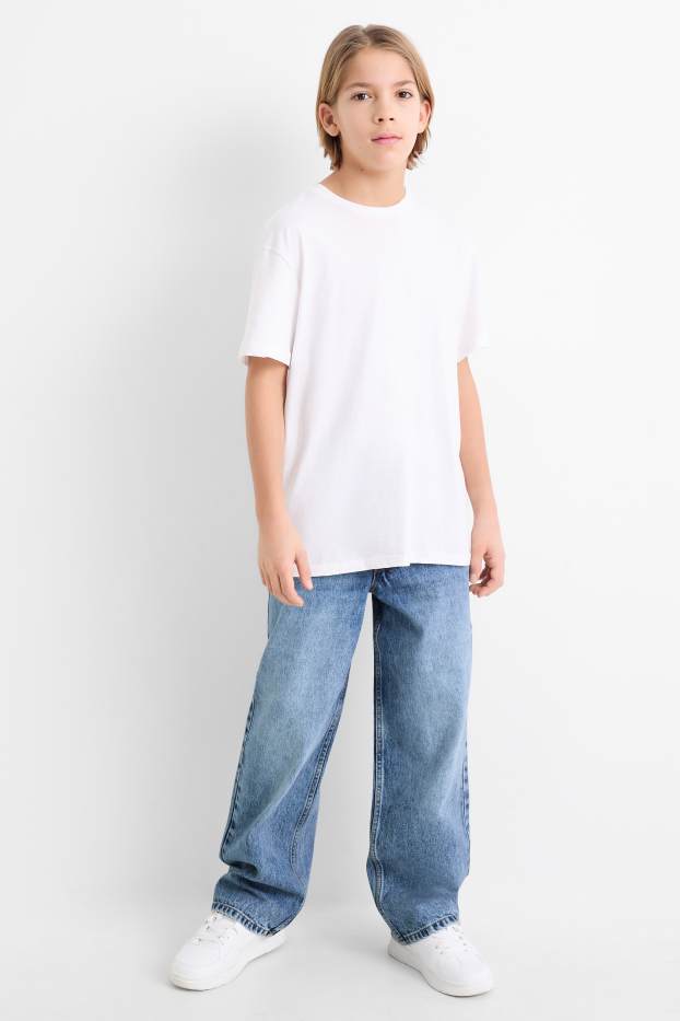 Niños - Baggy jeans - vaqueros - azul claro