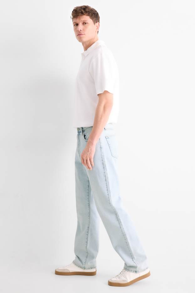 Hommes - Relaxed jean - jean bleu clair