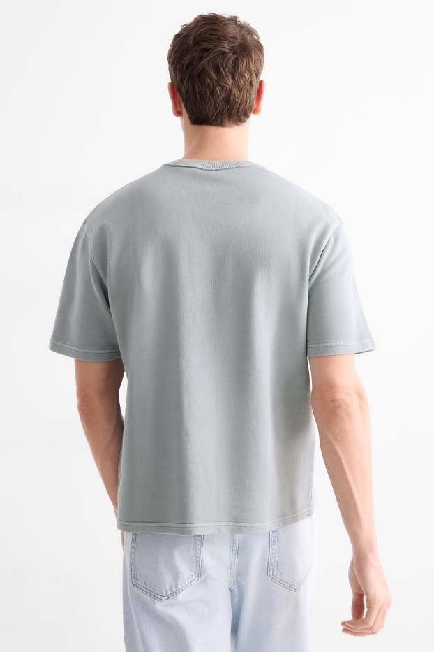 Hommes - T-shirt - relaxed fit - gris clair