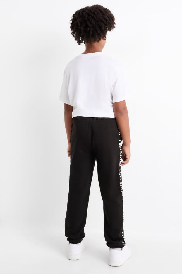 Enfants garçons - Bas de jogging - noir