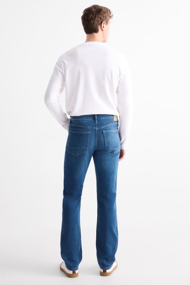Pánské - Straight jeans - Flex jog denim - LYCRA® - džíny - modré