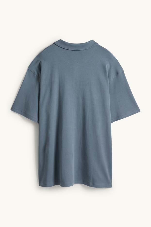 Herren - Poloshirt - Regular Fit - blau