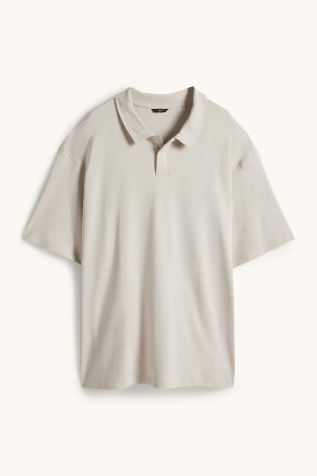 Herren - Poloshirt - Regular Fit - beige